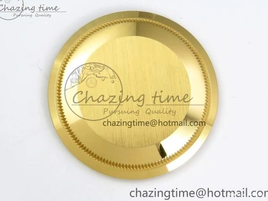 0212 Day Date 36 YG RAF 1:1 Best Edition Green Stone Roman Dial on YG Bracelet A Durable 1524